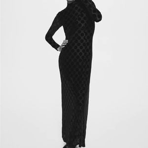 ISO: MANGO SHEER BLACK POLKA DOT DRESS